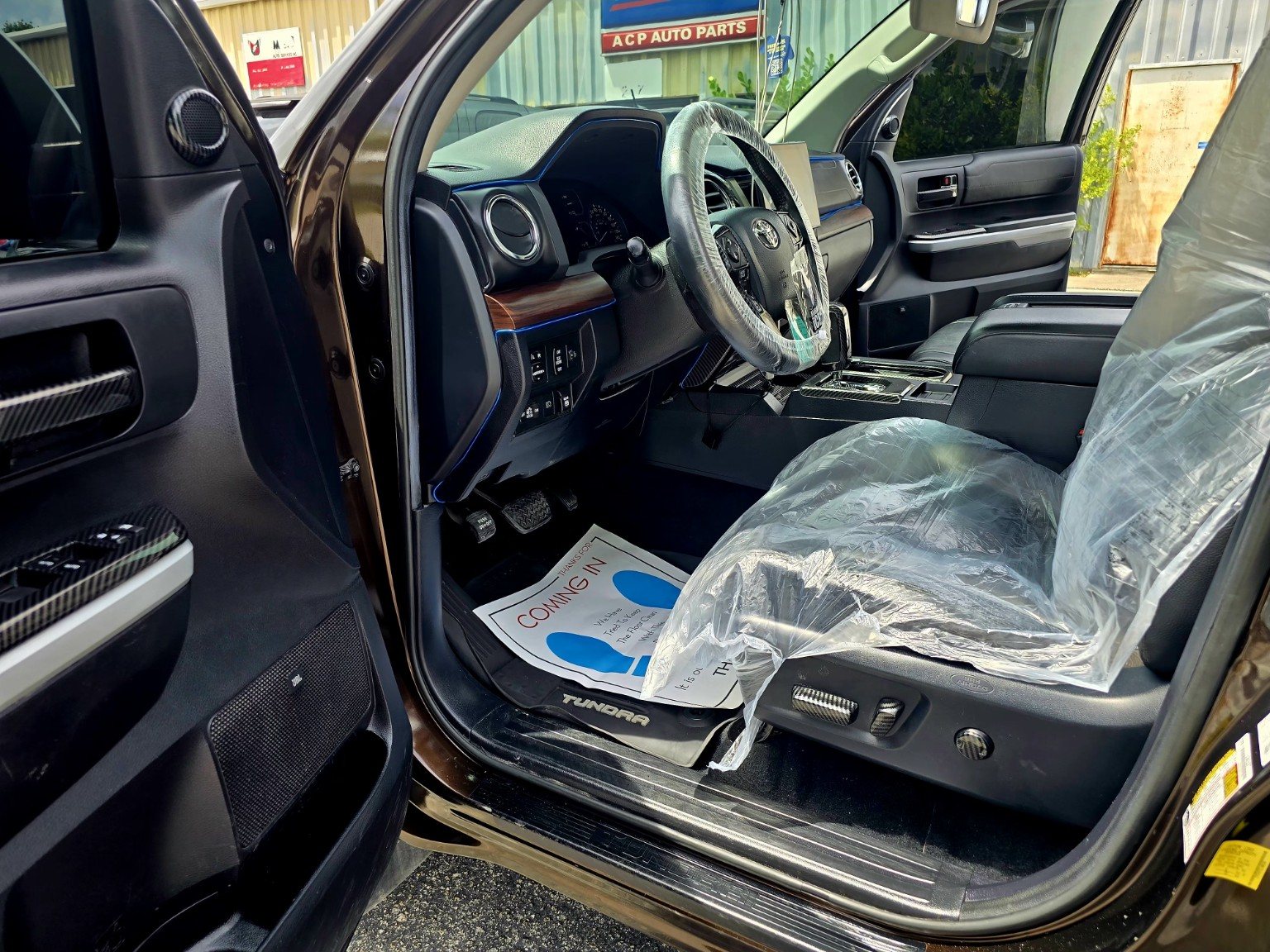 Clean interior