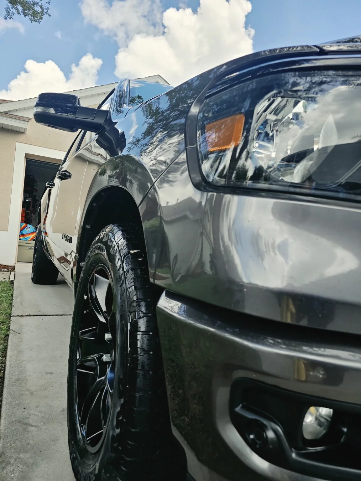 RAM final wheel finish