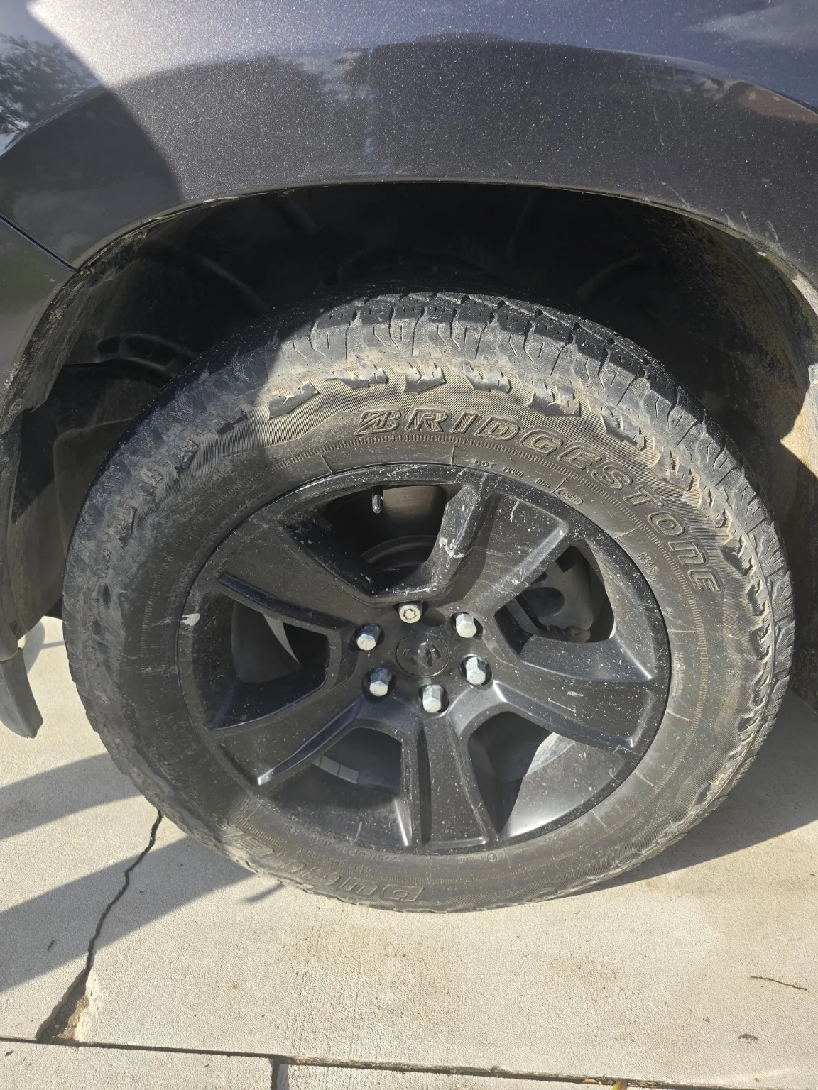 RAM wheel before detailing