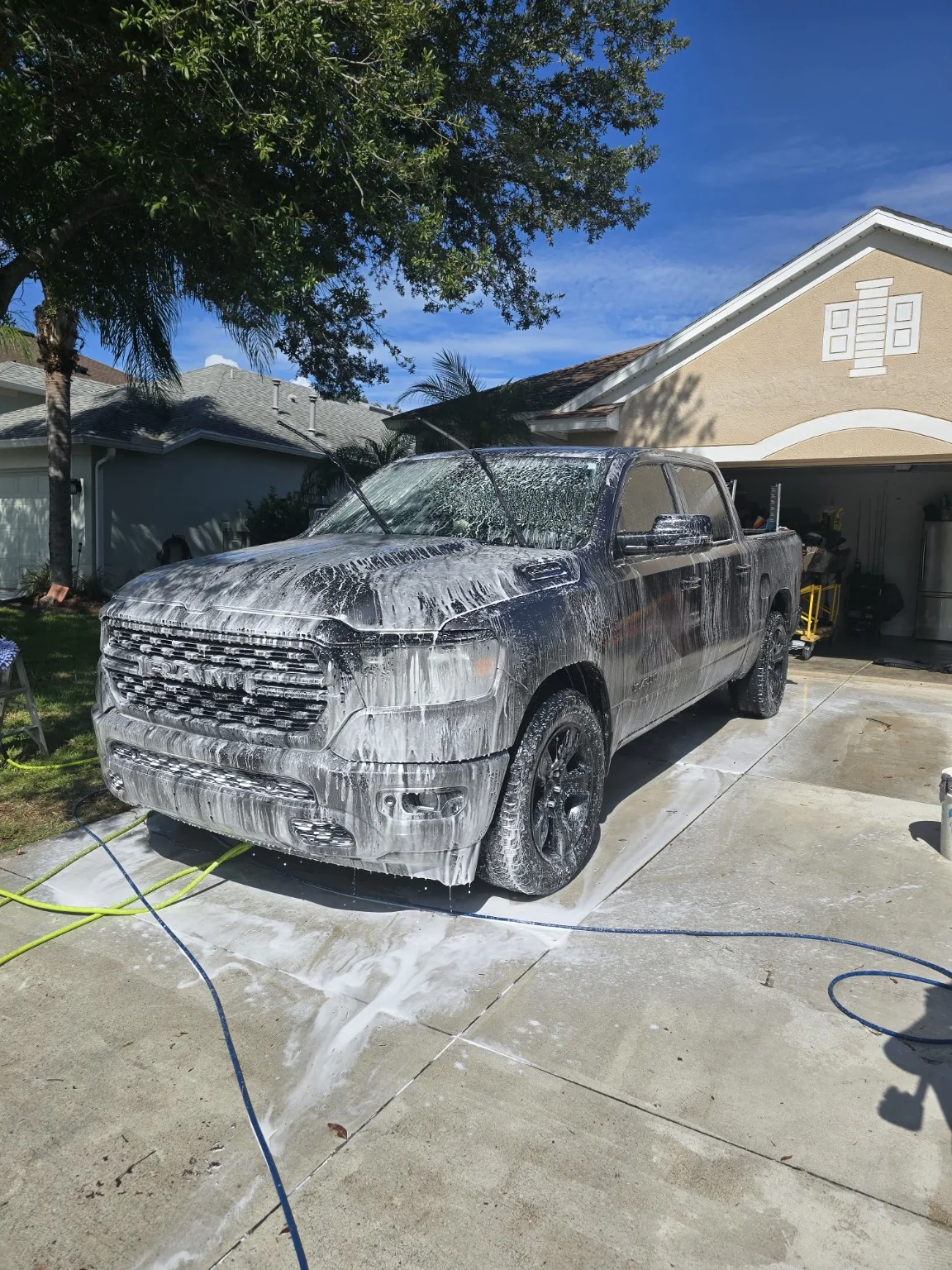 RAM foam wash